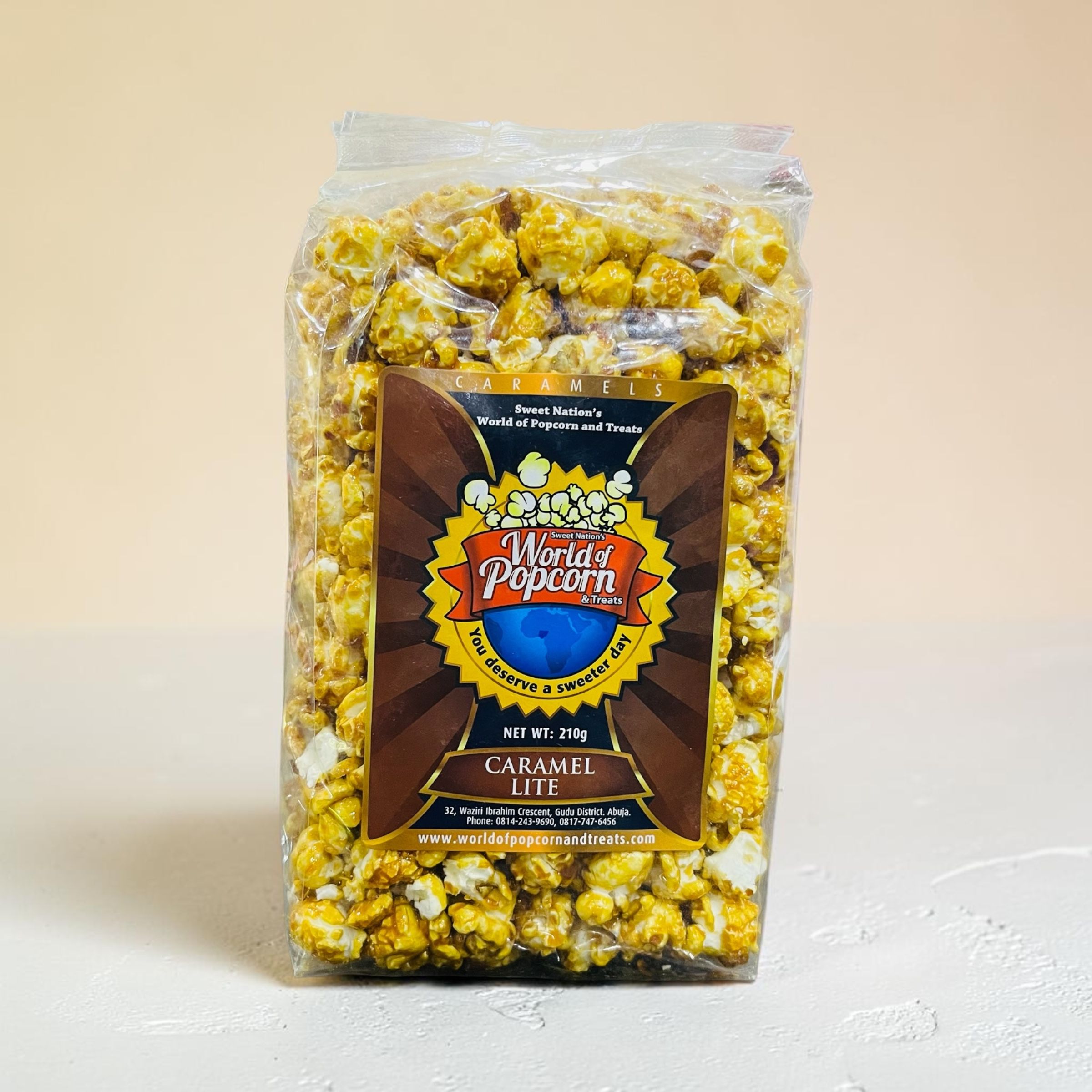 WORLD OF POPCORN CARAMEL